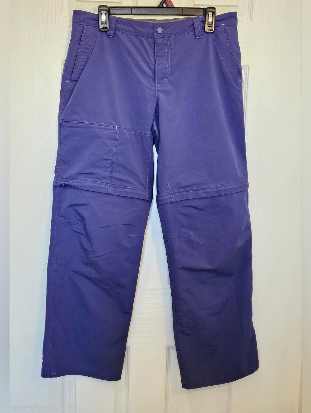 Gander Mountain Men's Purple Cargo Zip-Off Pants